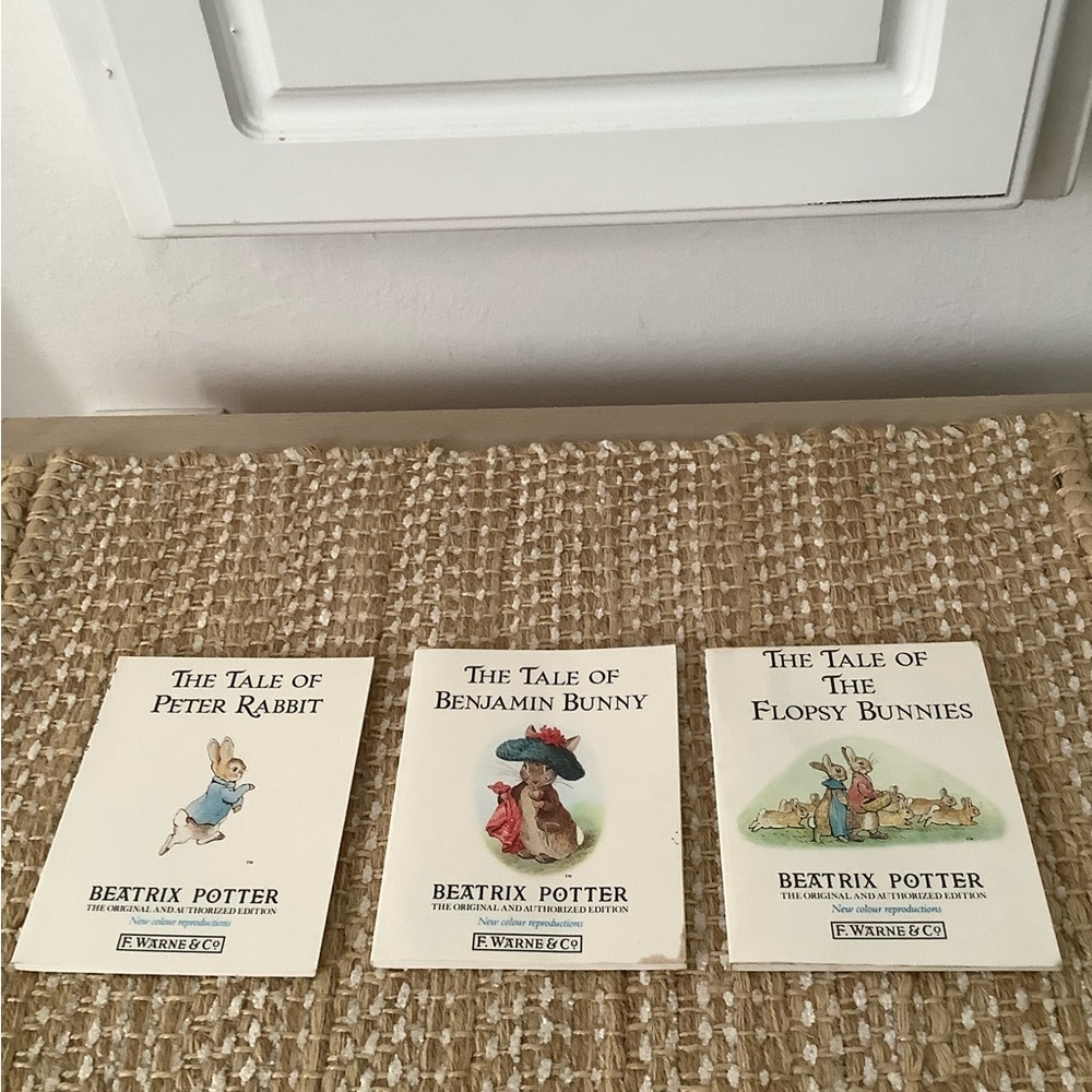 Beatrix Potter Kids Learning Books Set - White